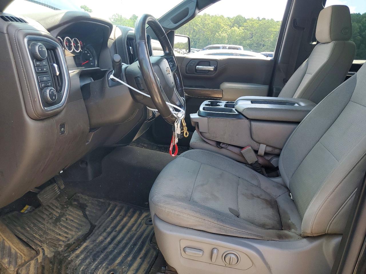 2021 Chevrolet Silverado K1500 Lt Black vin: 1GCUYDED2MZ236910