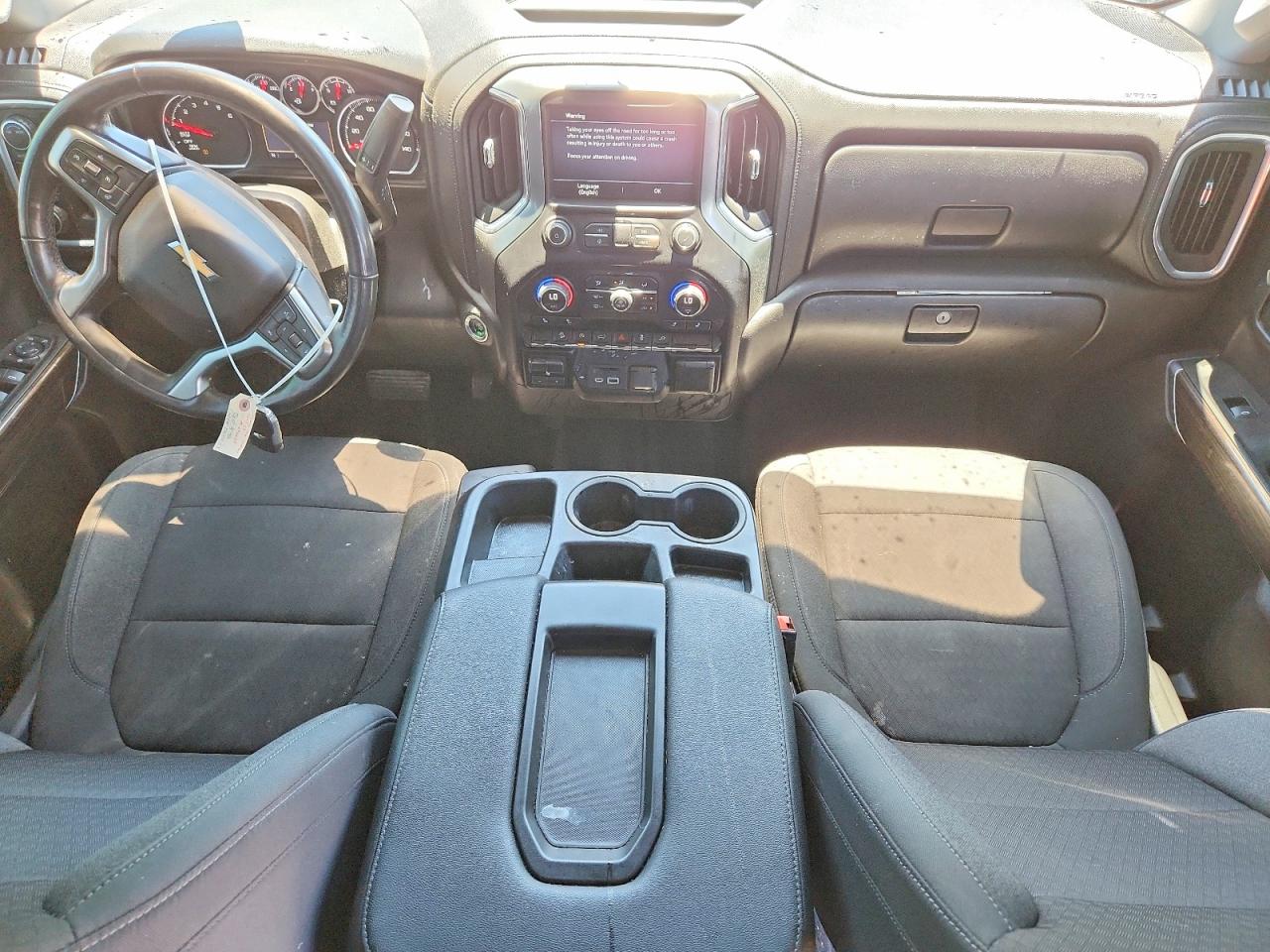 2021 Chevrolet Silverado K1500 Lt White vin: 1GCUYDED6MZ292638