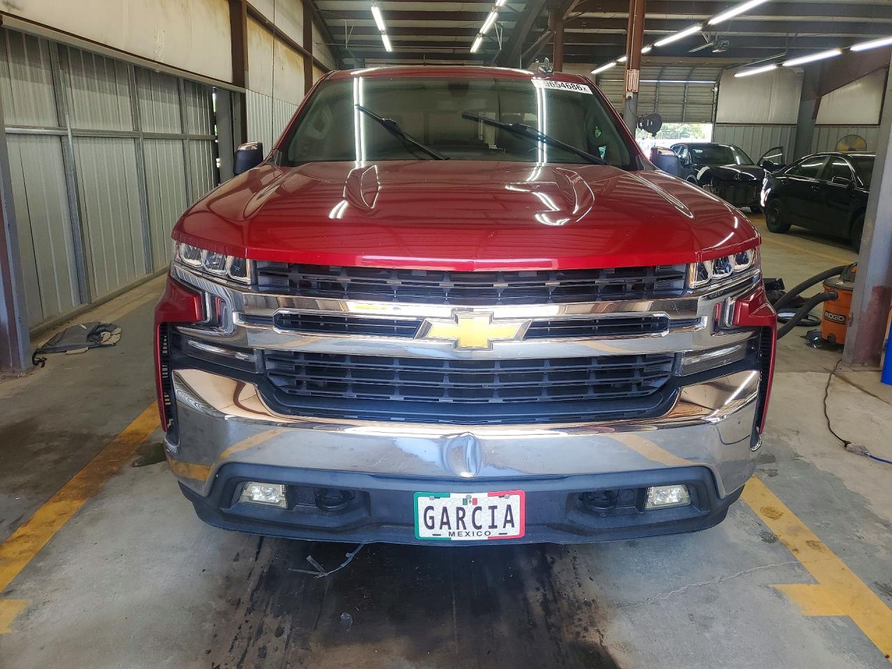 2019 Chevrolet Silverado K1500 Lt Red vin: 1GCUYDED8KZ132726