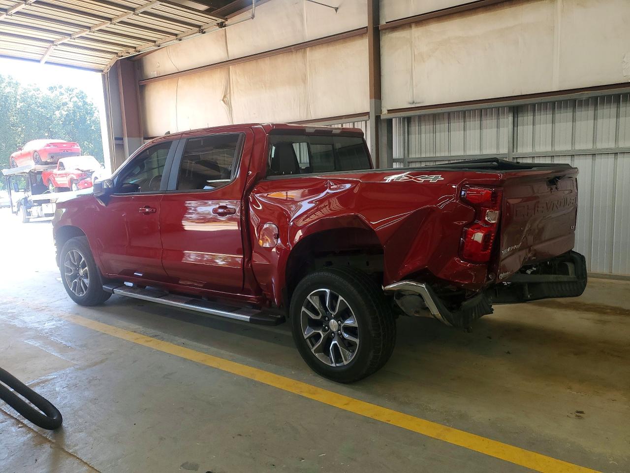 2019 Chevrolet Silverado K1500 Lt Red vin: 1GCUYDED8KZ132726