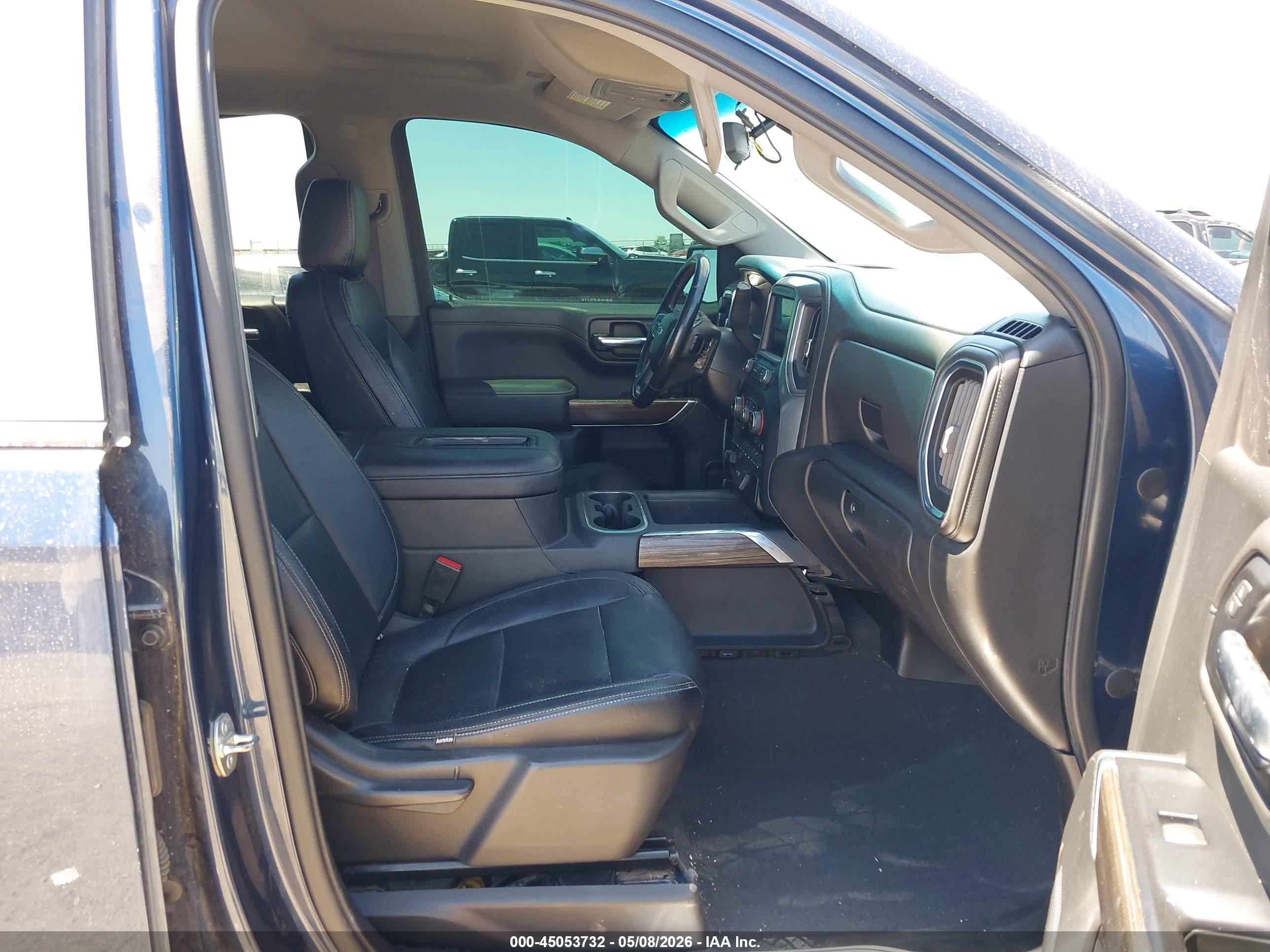 2019 Chevrolet Silverado 1500 Rst Синий vin: 1GCUYEED1KZ216215