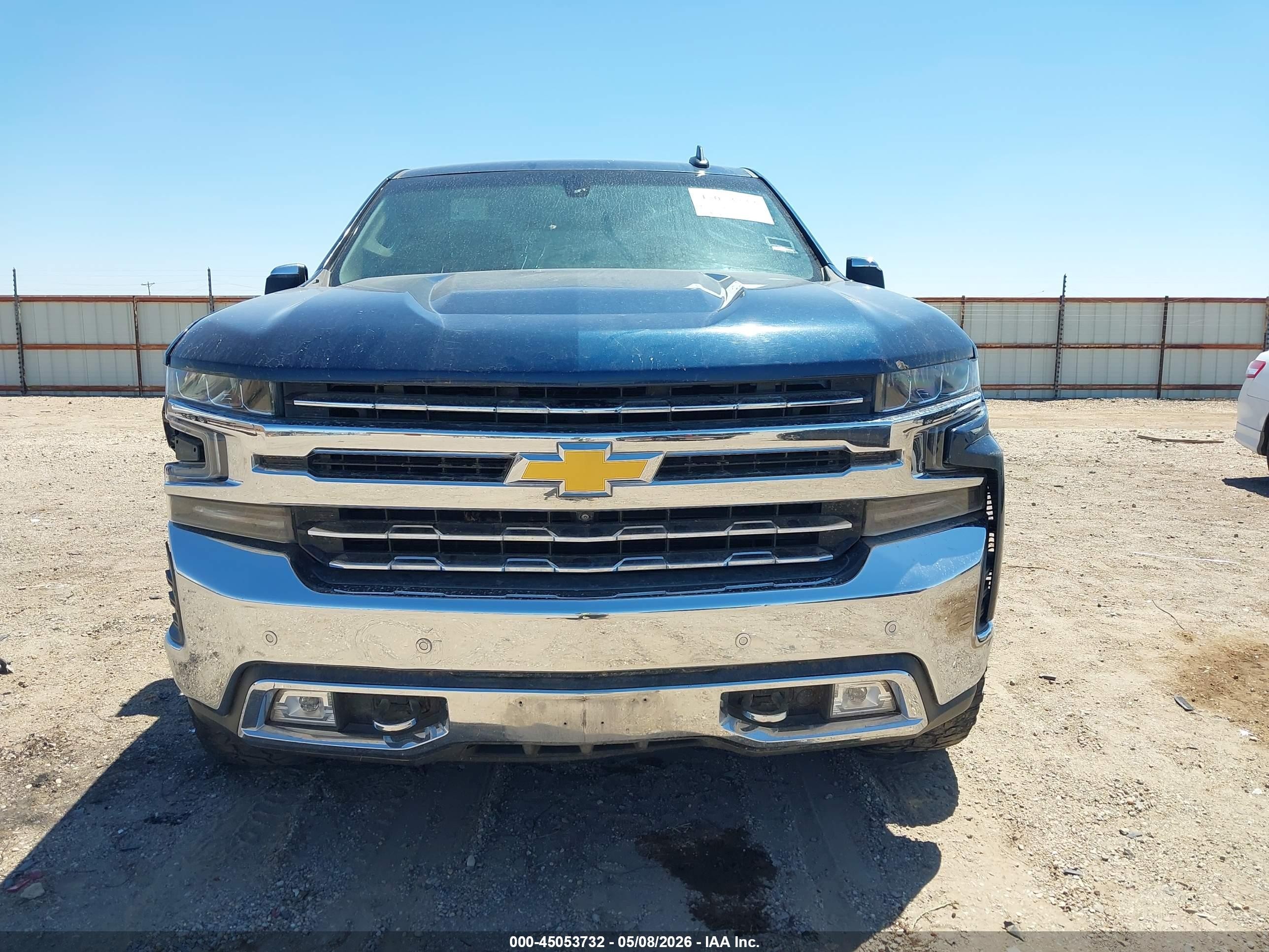 2019 Chevrolet Silverado 1500 Rst Синий vin: 1GCUYEED1KZ216215