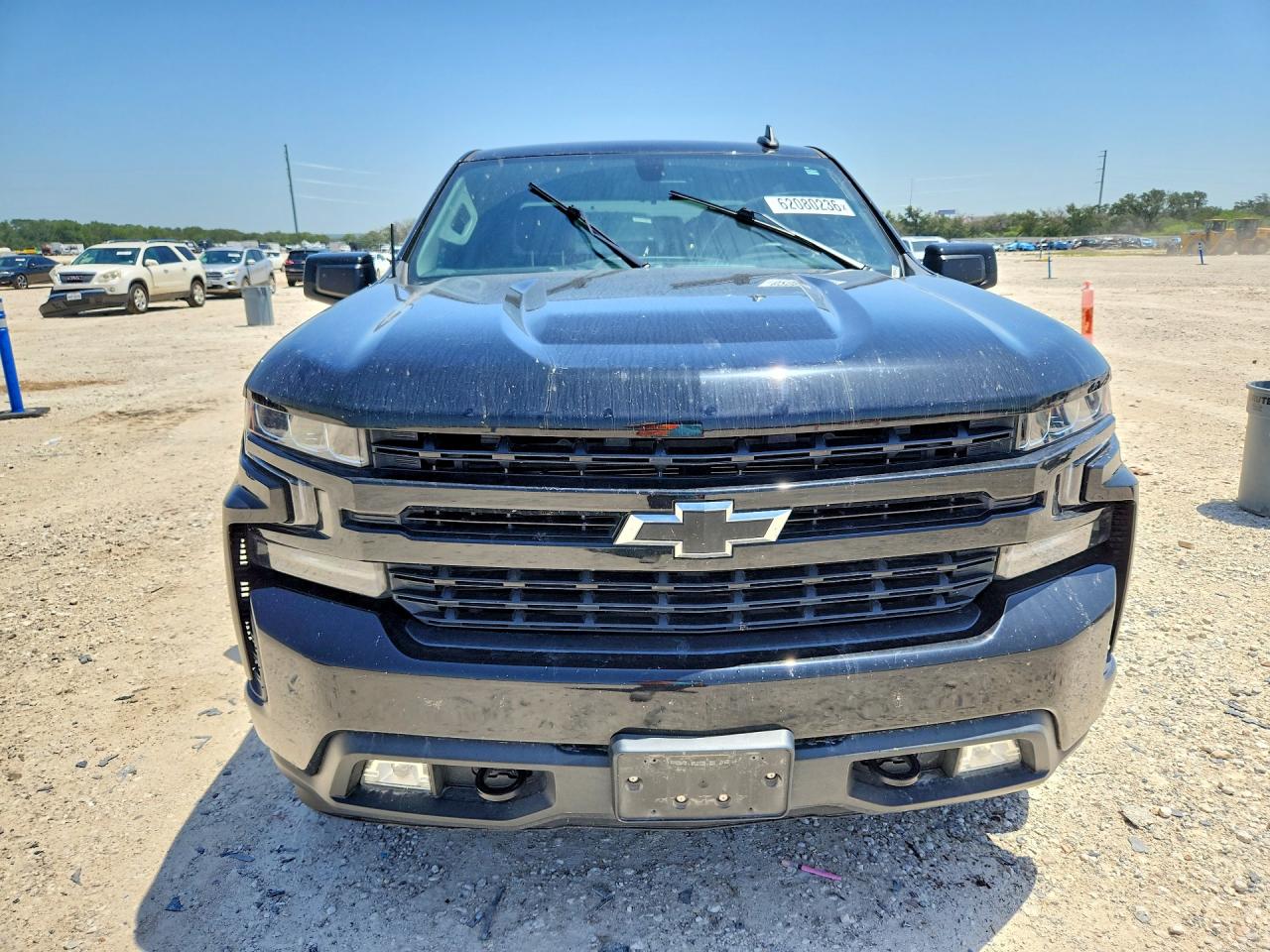2022 Chevrolet Silverado Ltd K1500 Rst Black vin: 1GCUYEED1NZ207664