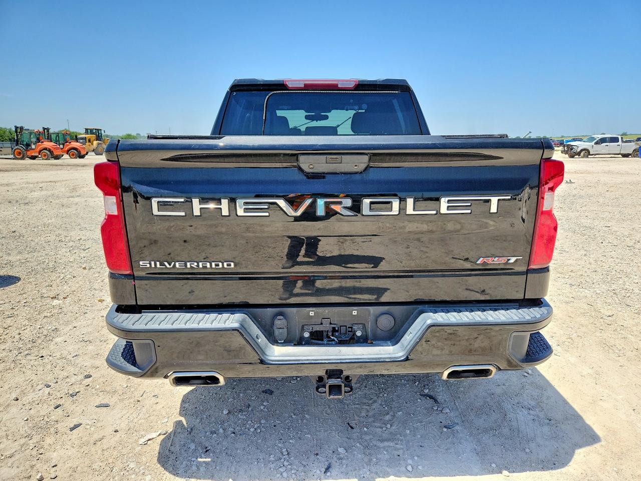 2022 Chevrolet Silverado Ltd K1500 Rst Black vin: 1GCUYEED1NZ207664