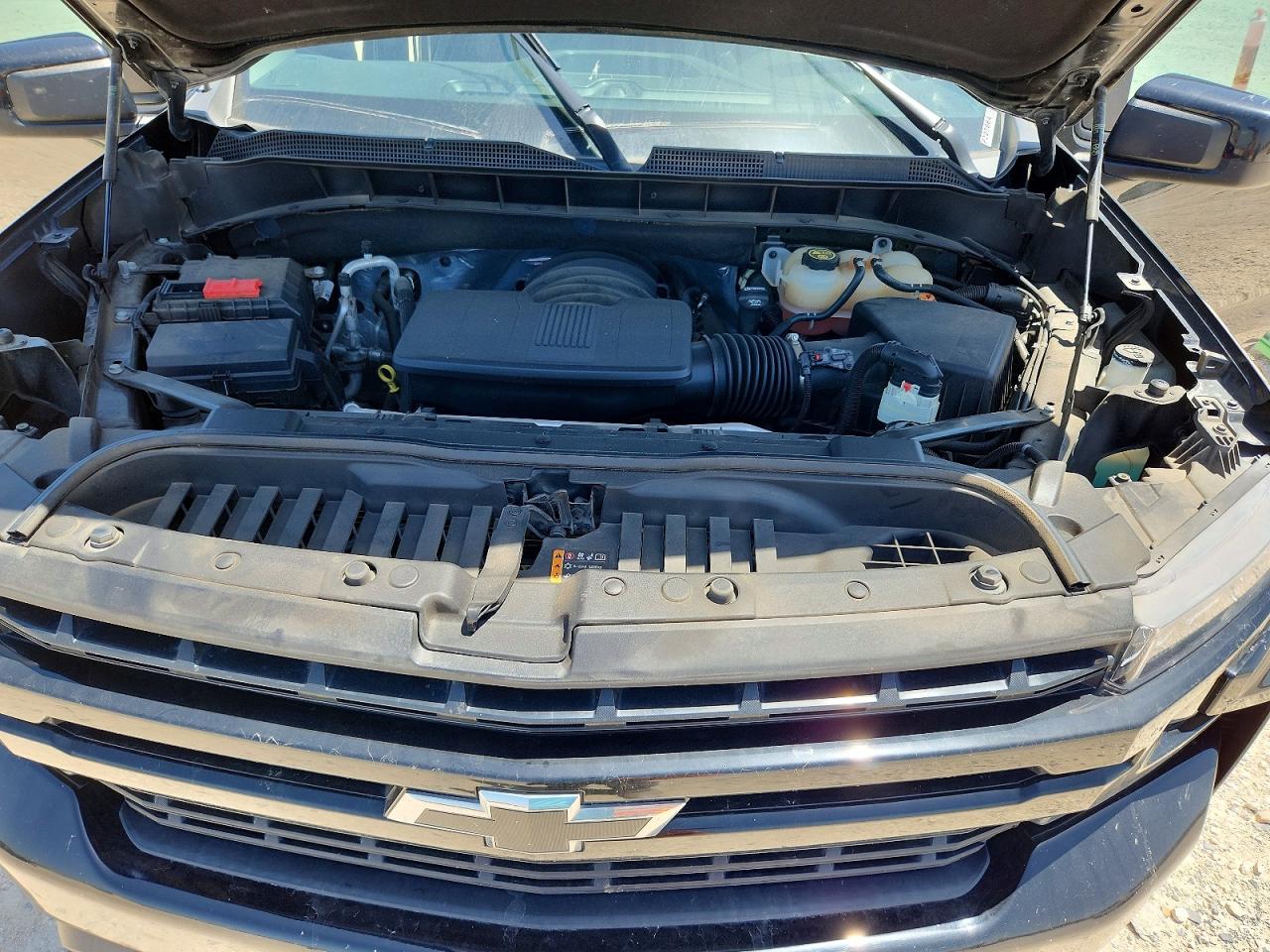 2022 Chevrolet Silverado Ltd K1500 Rst Black vin: 1GCUYEED1NZ207664