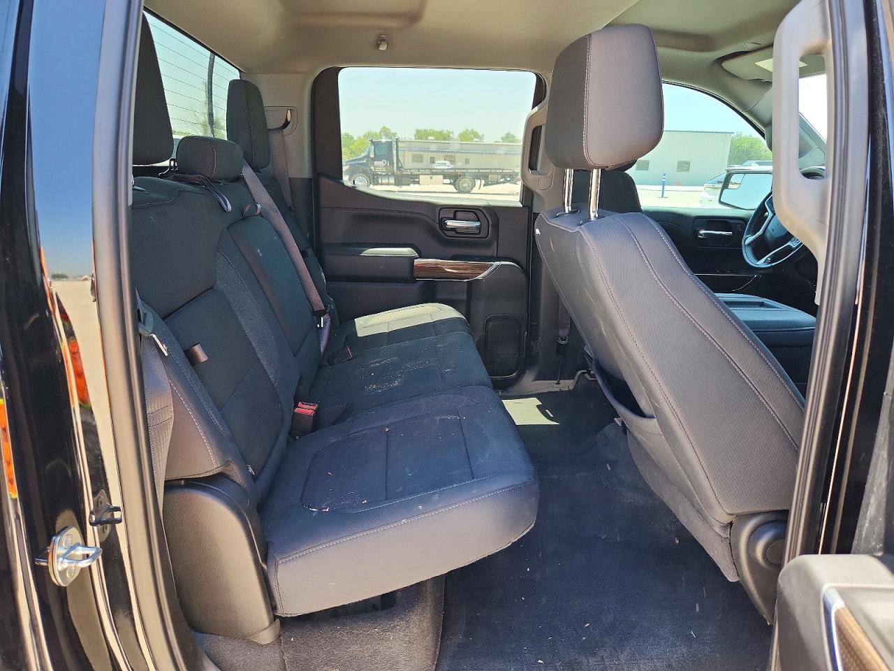 2022 Chevrolet Silverado Ltd K1500 Rst Black vin: 1GCUYEED1NZ207664