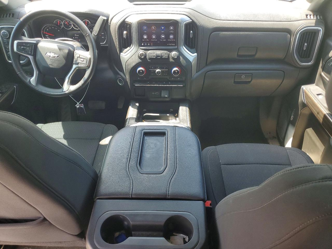 2022 Chevrolet Silverado Ltd K1500 Rst Black vin: 1GCUYEED1NZ207664