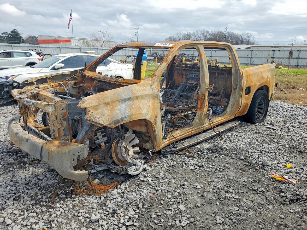 2020 Chevrolet Silverado K1500 Rst Пожар vin: 1GCUYEED4LZ254037