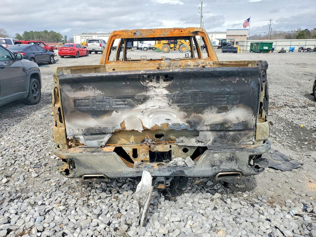 2020 Chevrolet Silverado K1500 Rst Burn vin: 1GCUYEED4LZ254037