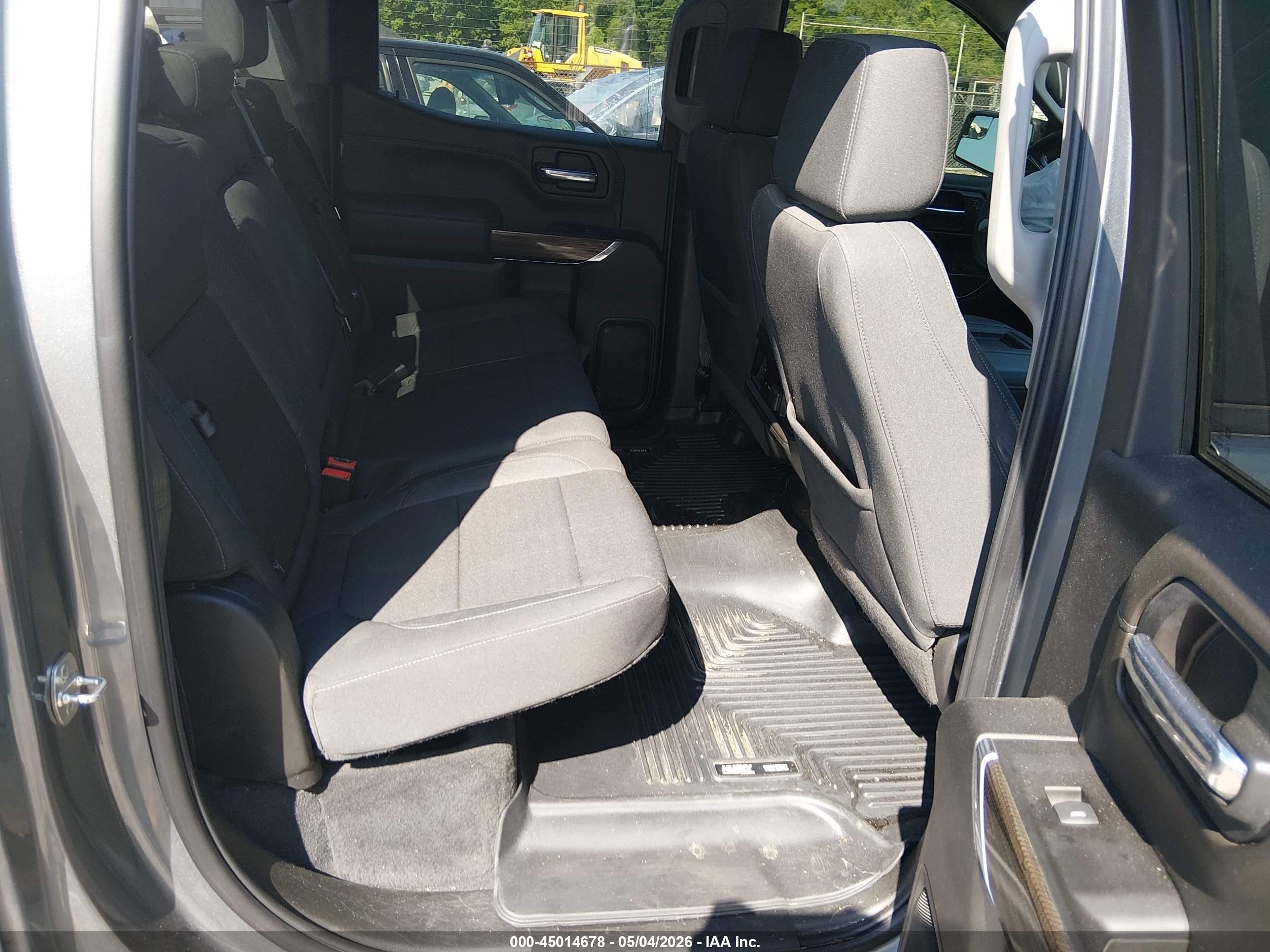 2022 Chevrolet Silverado 1500 Ltd 4wd  Short Bed Rst Серый vin: 1GCUYEED5NZ171395