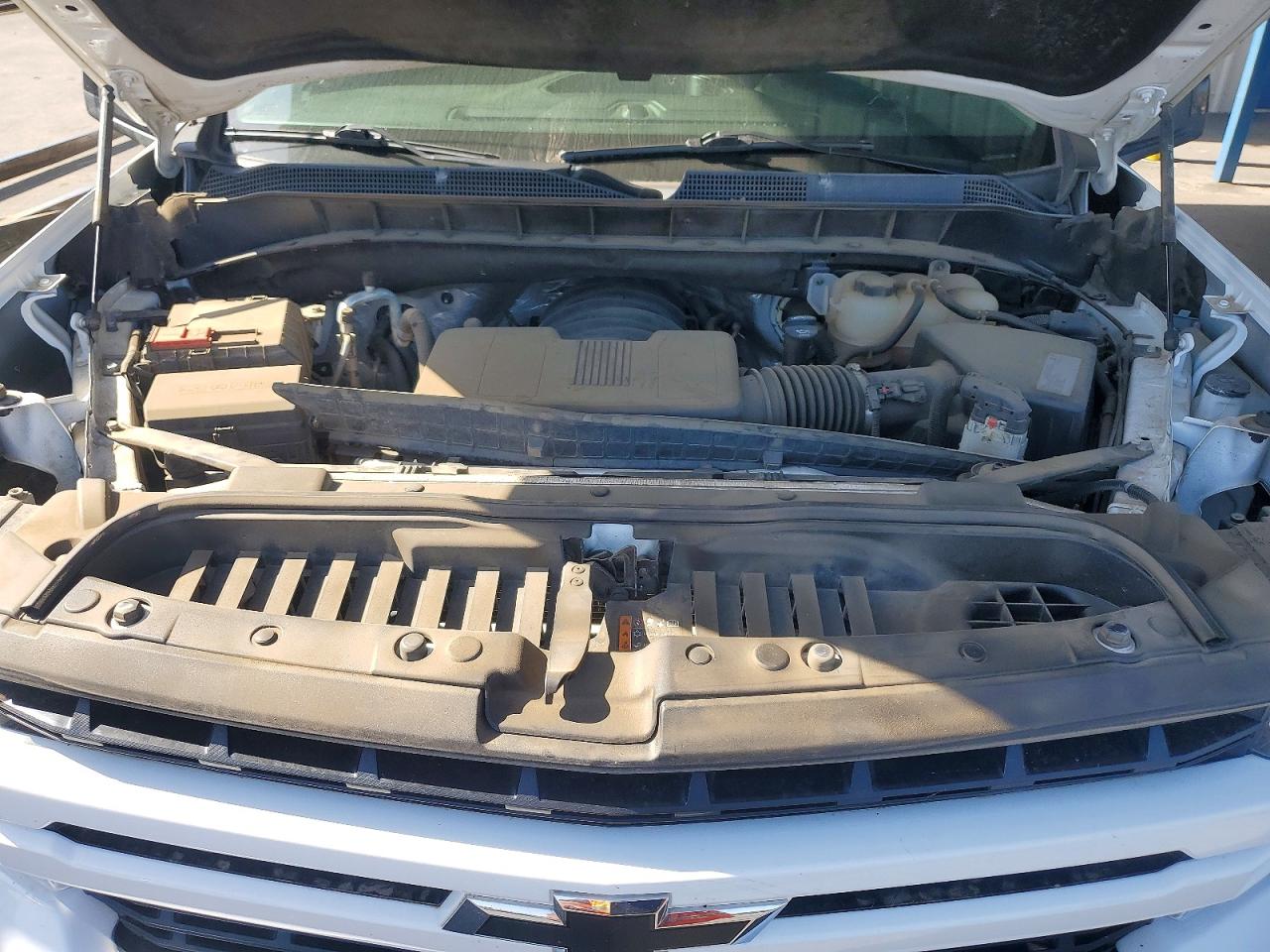 2019 Chevrolet Silverado K1500 Rst White vin: 1GCUYEED9KZ317051