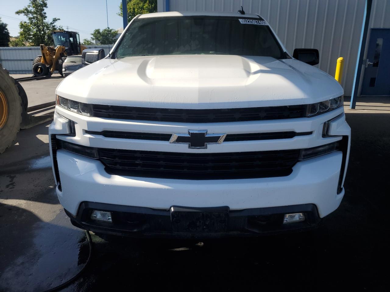 2019 Chevrolet Silverado K1500 Rst White vin: 1GCUYEED9KZ317051 Damage: Hood, Chipped, 2