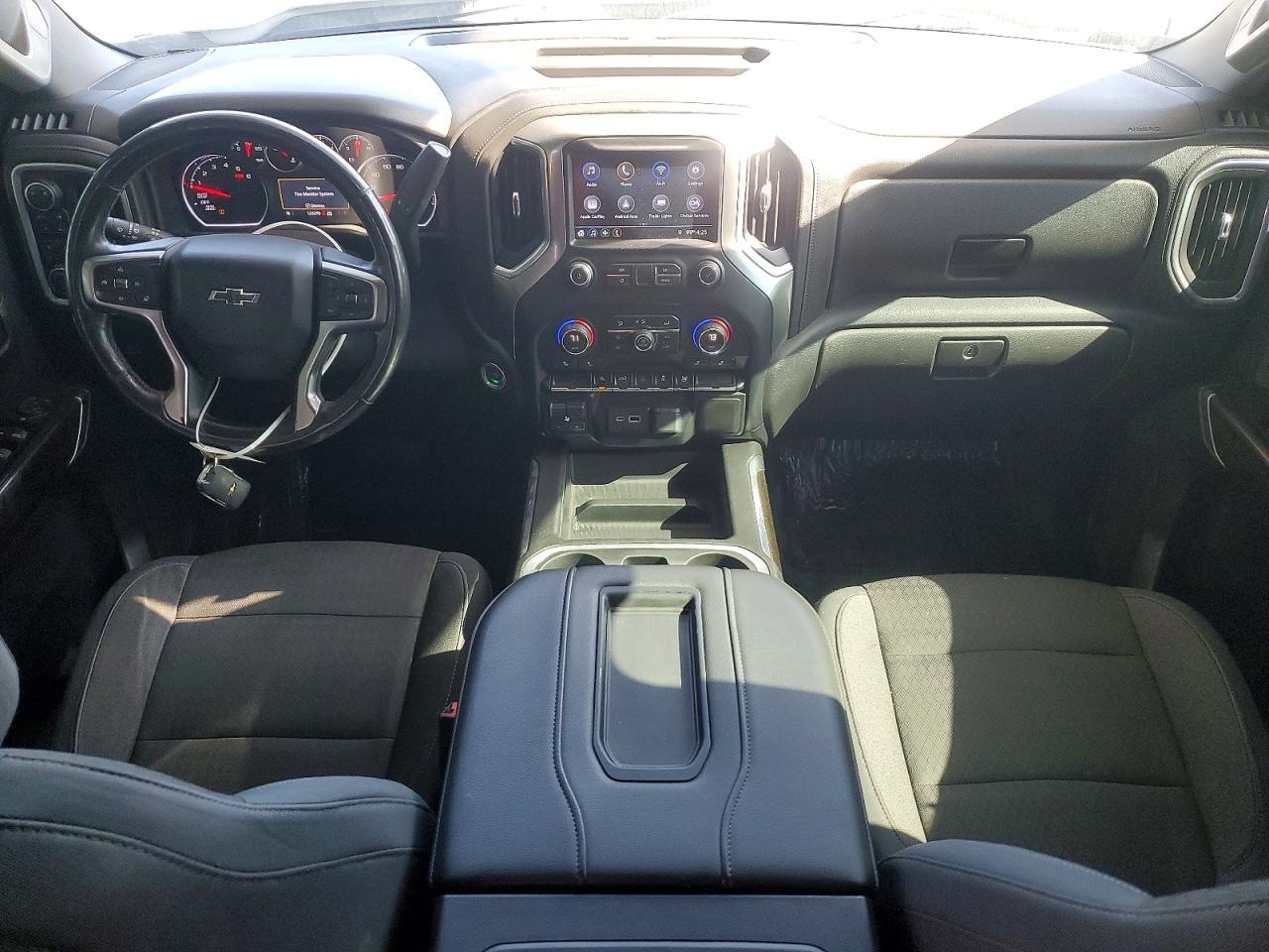 2019 Chevrolet Silverado K1500 Rst White vin: 1GCUYEED9KZ317051