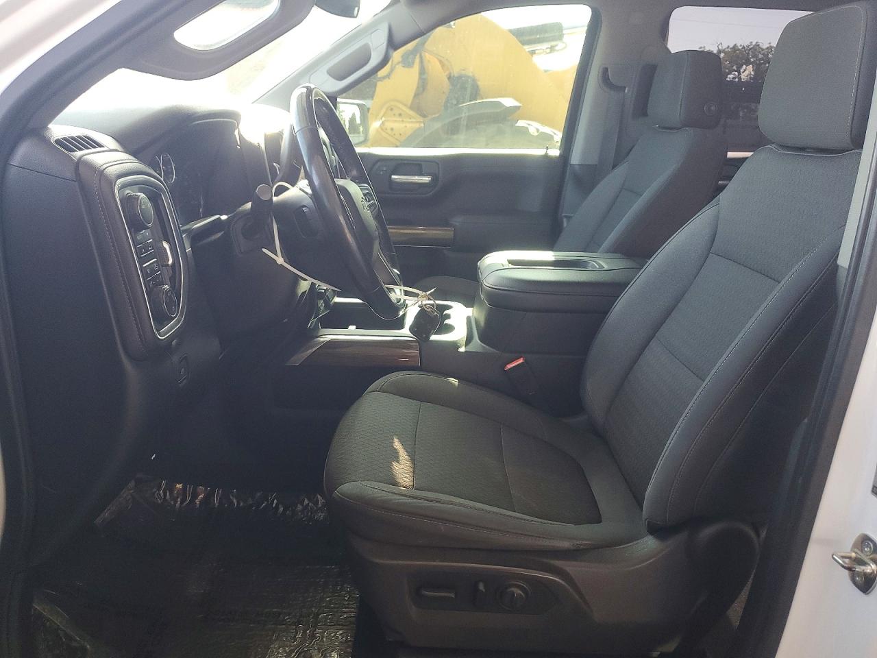 2019 Chevrolet Silverado K1500 Rst White vin: 1GCUYEED9KZ317051