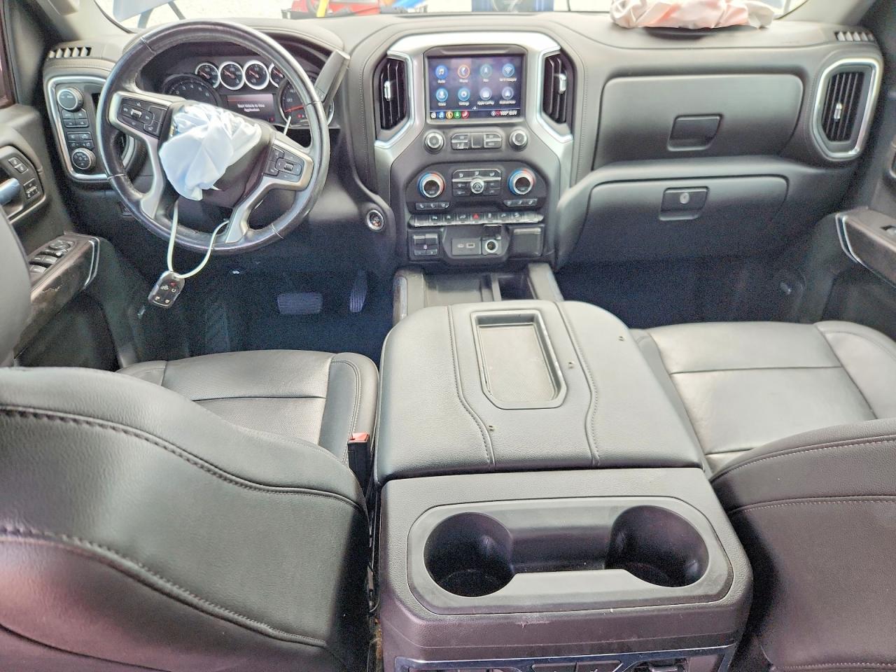 2021 Chevrolet Silverado K1500 Ltz Blue vin: 1GCUYGED0MZ166146