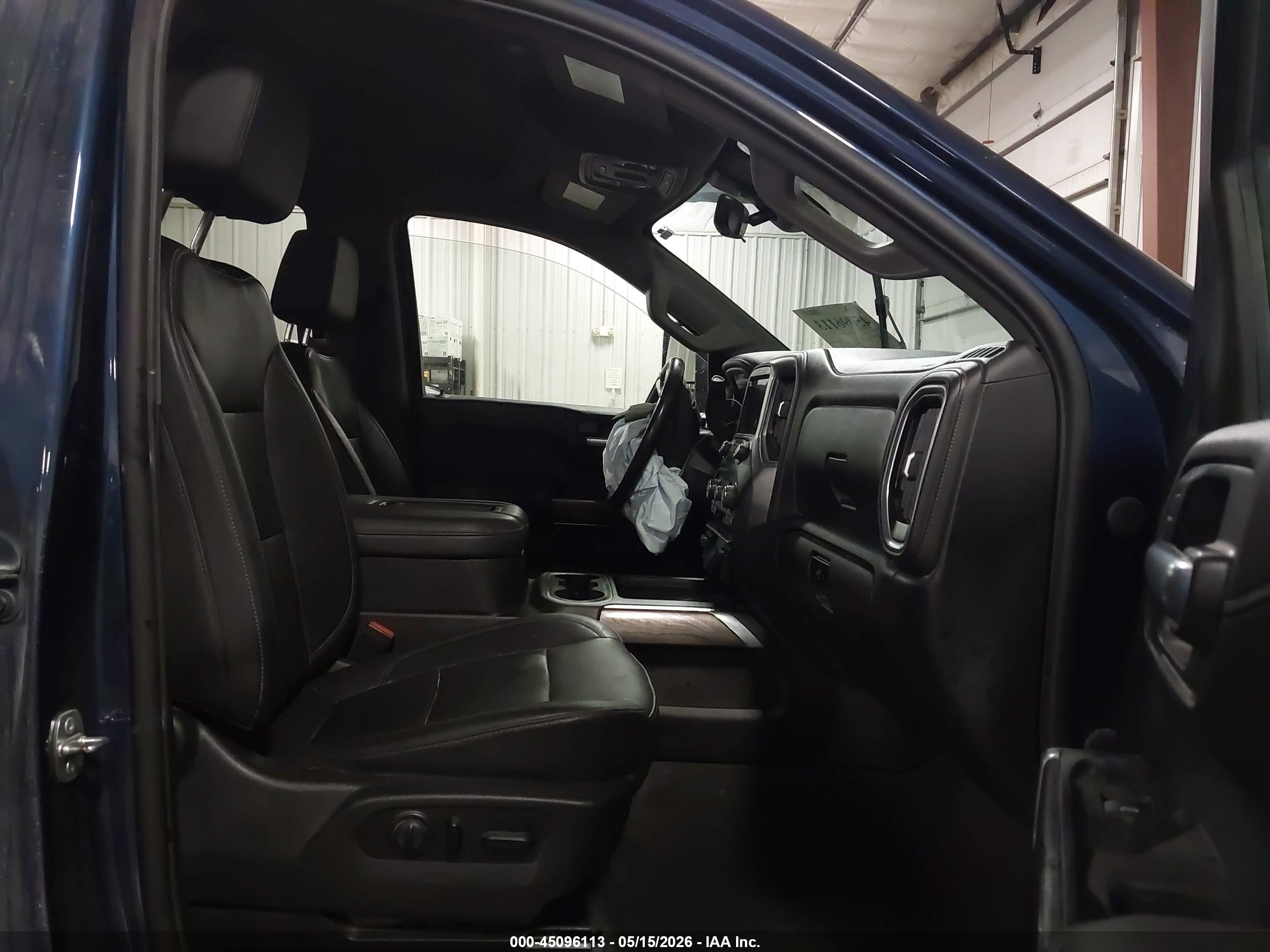 2021 Chevrolet Silverado 1500 4wd  Short Bed Ltz Blue vin: 1GCUYGED0MZ264142