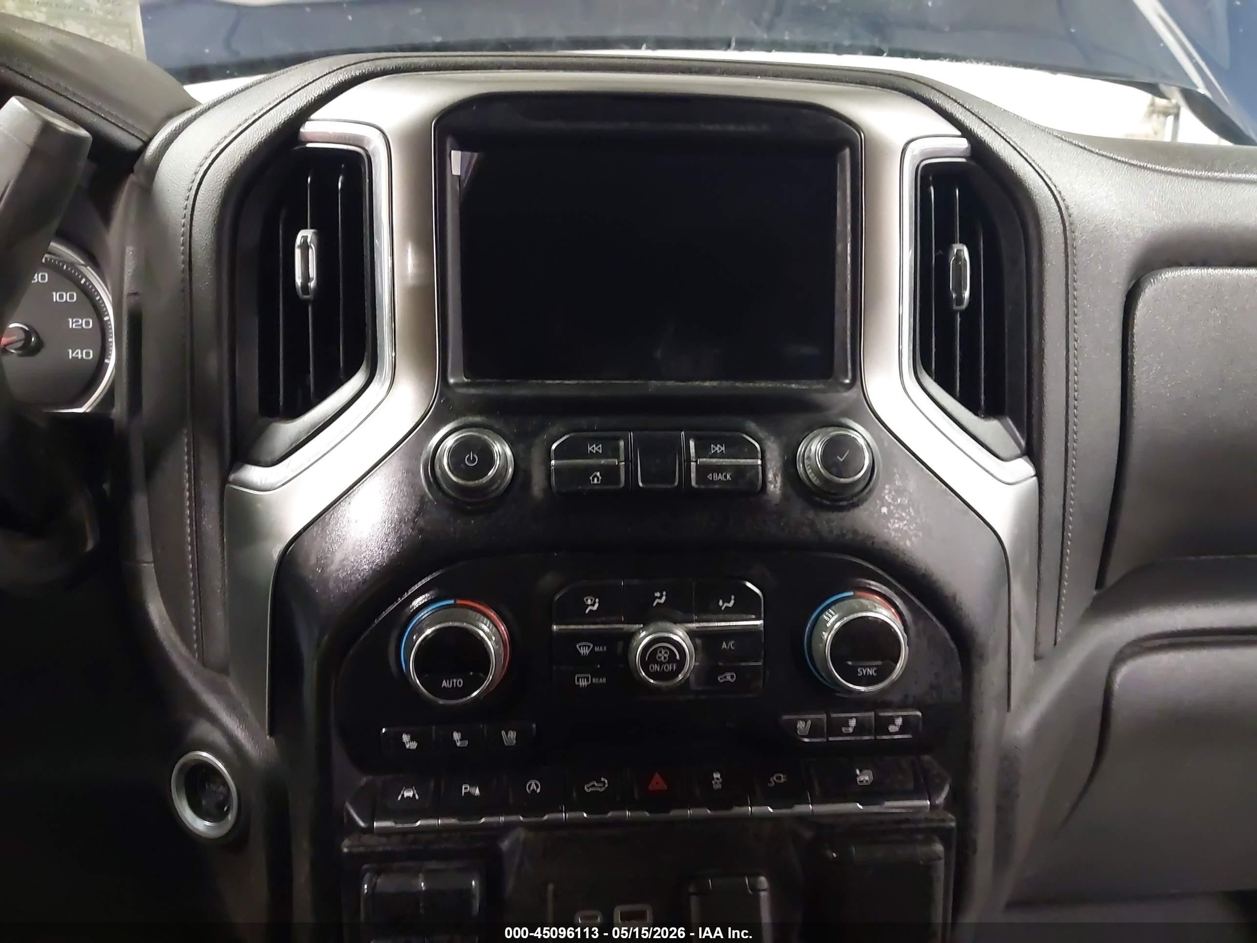 2021 Chevrolet Silverado 1500 4wd  Short Bed Ltz Blue vin: 1GCUYGED0MZ264142