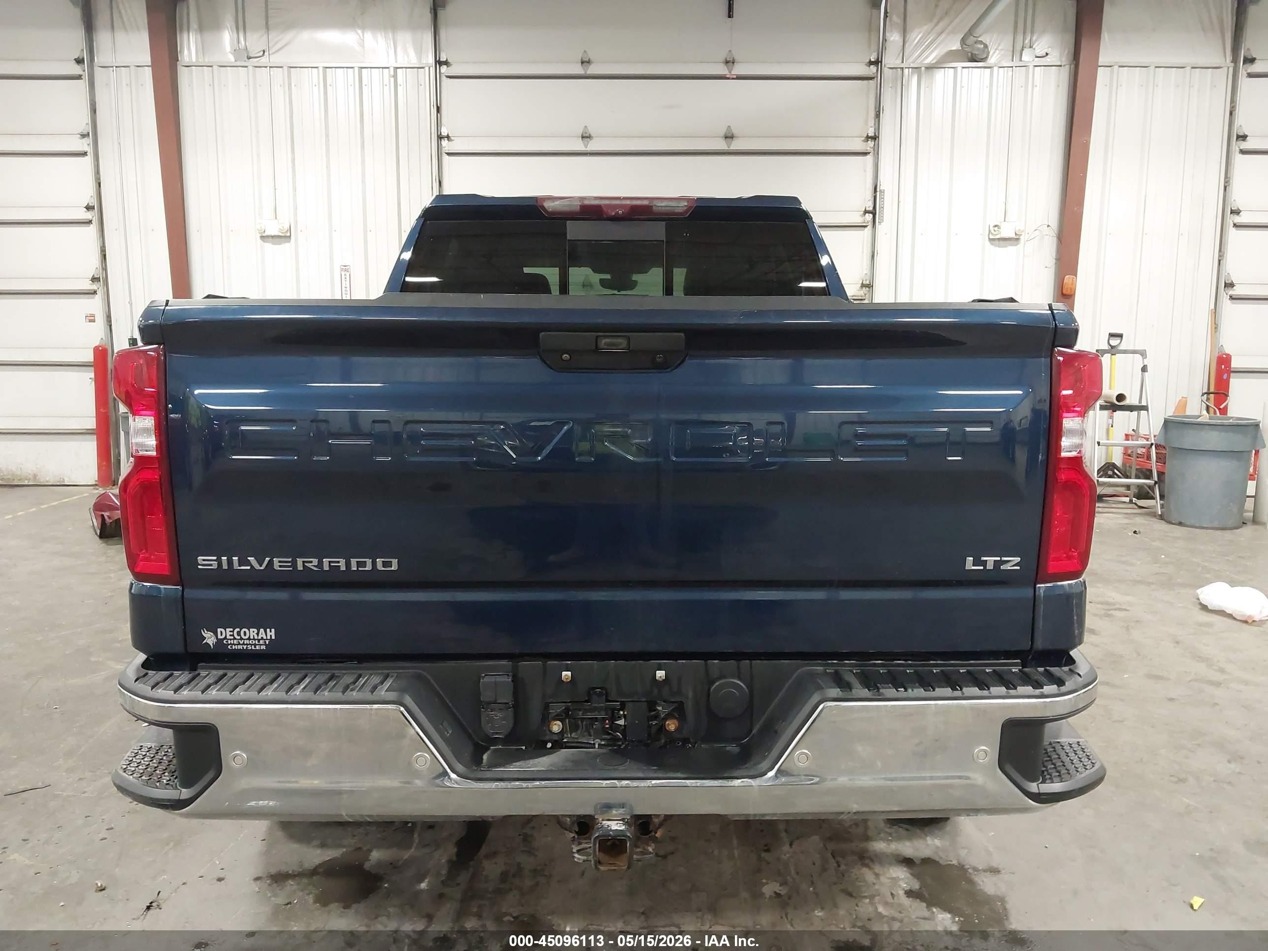 2021 Chevrolet Silverado 1500 4wd  Short Bed Ltz Blue vin: 1GCUYGED0MZ264142
