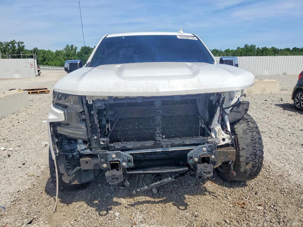 2019 Chevrolet Silverado K1500 Ltz White vin: 1GCUYGED1KZ114540