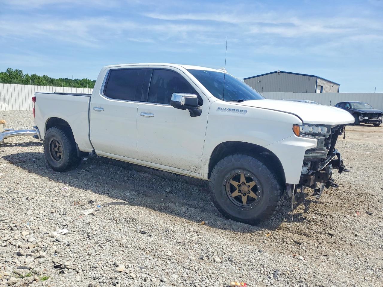 2019 Chevrolet Silverado K1500 Ltz White vin: 1GCUYGED1KZ114540