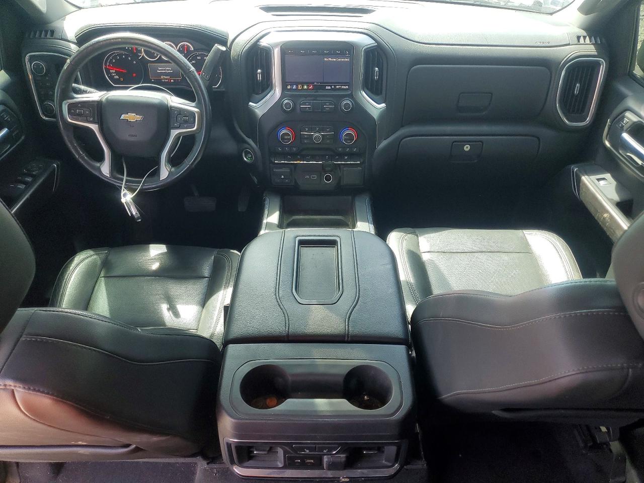 2019 Chevrolet Silverado K1500 Ltz White vin: 1GCUYGED1KZ114540