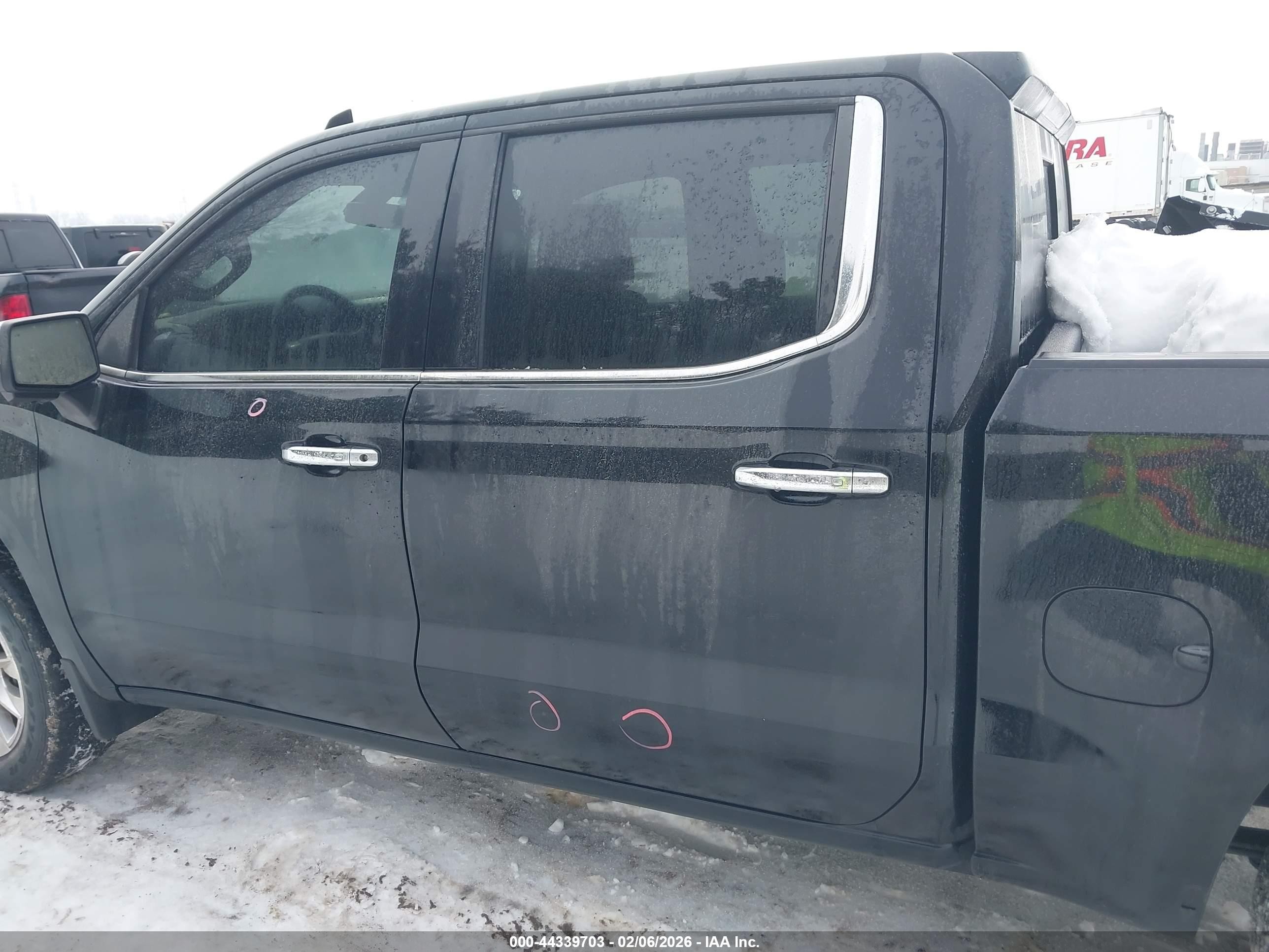 2019 Chevrolet Silverado 1500 Ltz Black vin: 1GCUYGEL5KZ168172