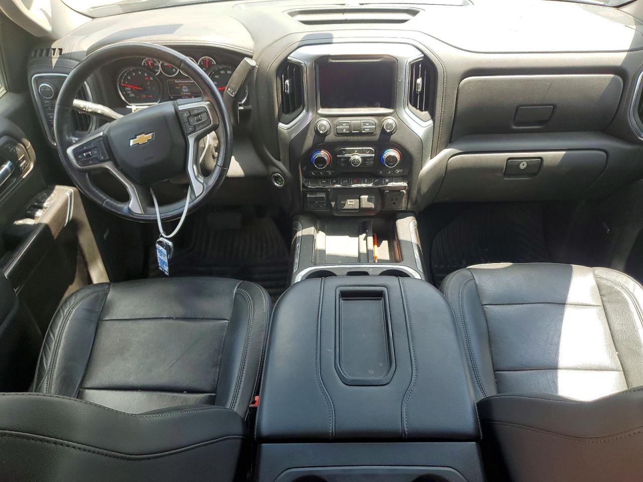 2020 Chevrolet Silverado K1500 Ltz Black vin: 1GCUYGEL9LZ238094