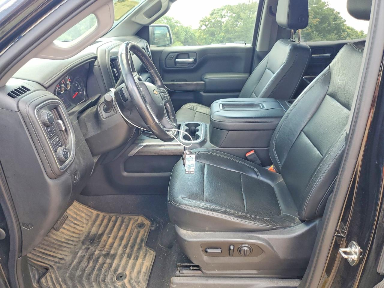 2020 Chevrolet Silverado K1500 Ltz Black vin: 1GCUYGEL9LZ238094