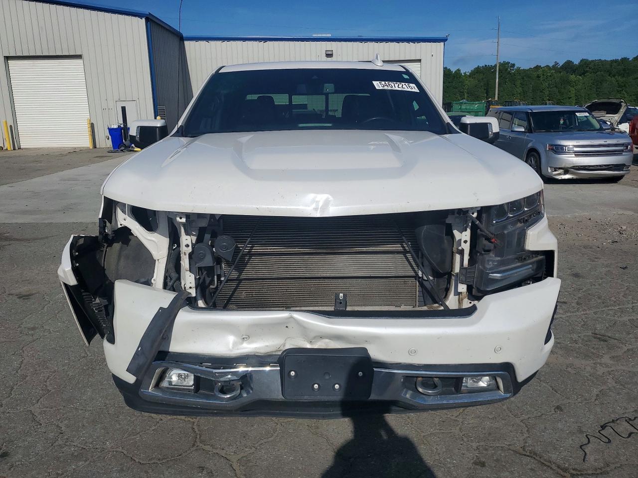 2020 Chevrolet Silverado K1500 High Country White vin: 1GCUYHED2LZ237240