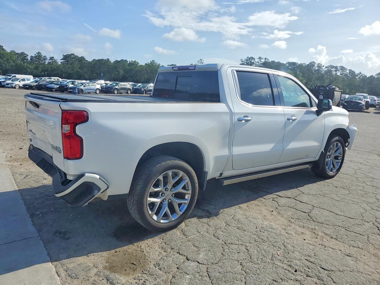 2020 Chevrolet Silverado K1500 High Country White vin: 1GCUYHED2LZ237240
