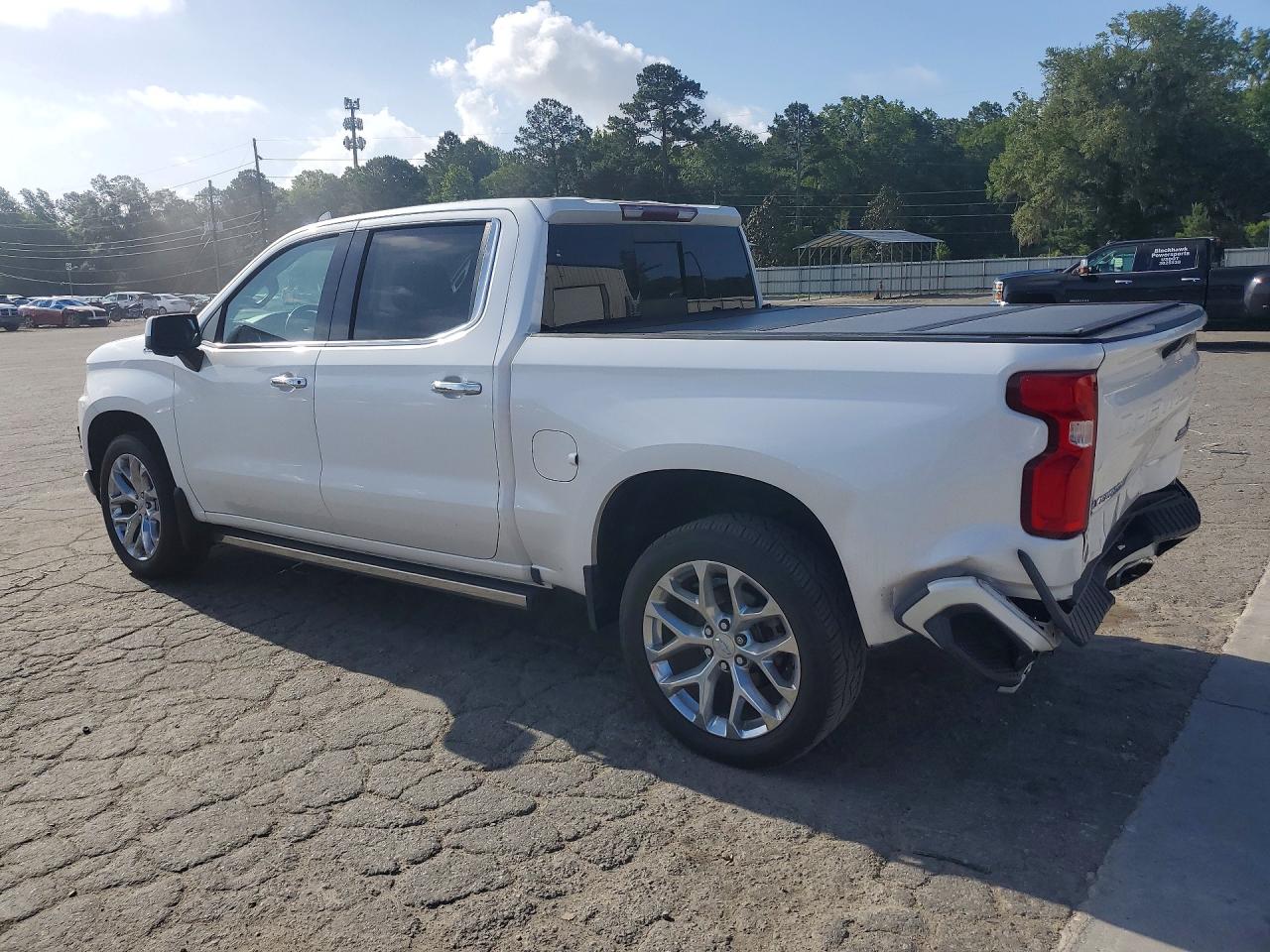 2020 Chevrolet Silverado K1500 High Country White vin: 1GCUYHED2LZ237240