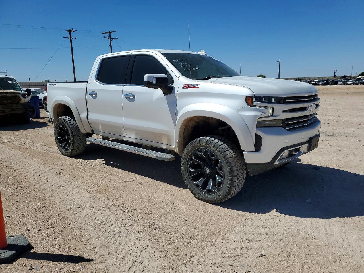 2020 Chevrolet Silverado K1500 High Country White vin: 1GCUYHED8LZ253734
