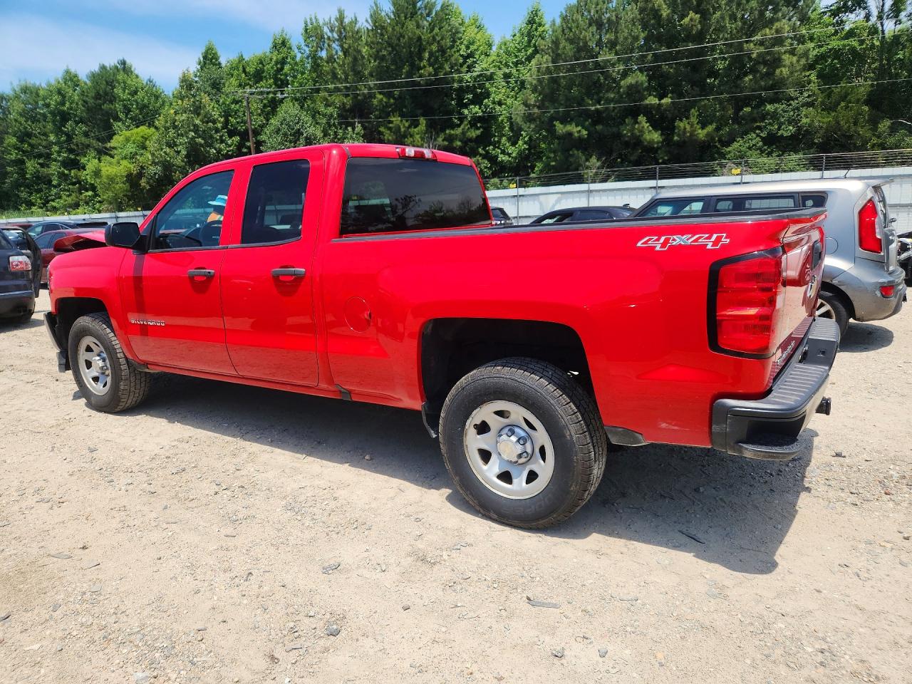 2017 Chevrolet Silverado K1500 Red vin: 1GCVKNEC3HZ357048