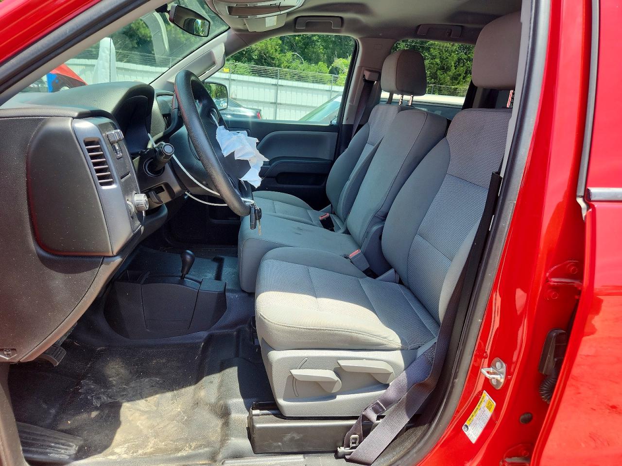 2017 Chevrolet Silverado K1500 Red vin: 1GCVKNEC3HZ357048