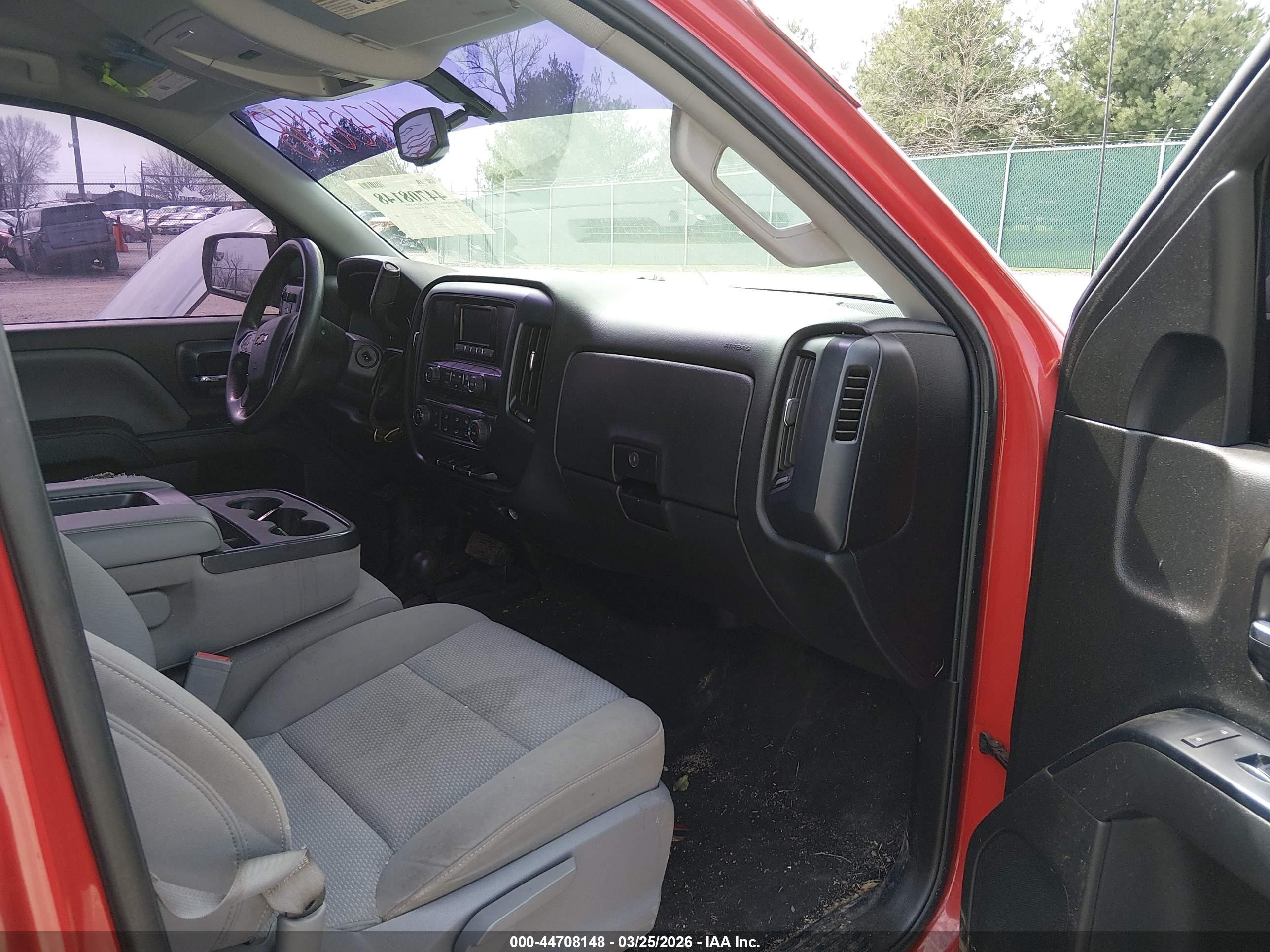 2014 Chevrolet Silverado 1500 Work Truck 1wt/work Truck 2wt Red vin: 1GCVKPEC0EZ184659
