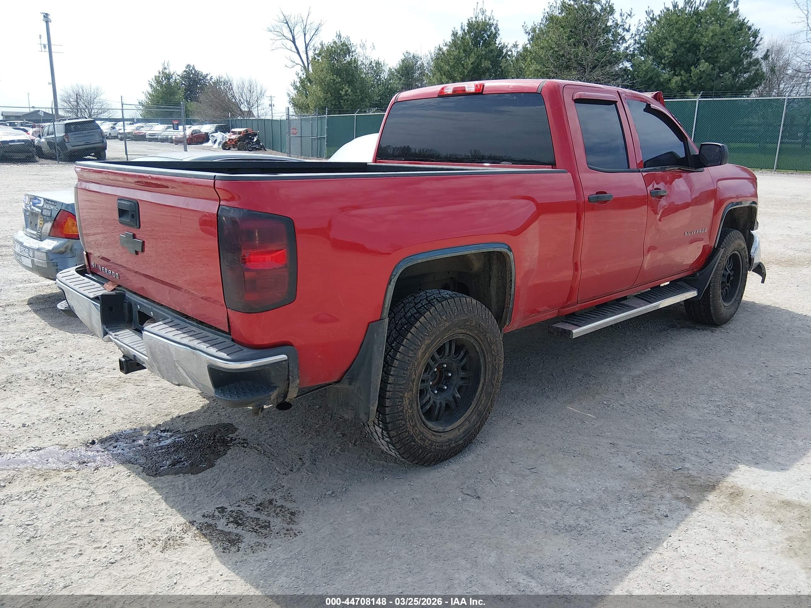 2014 Chevrolet Silverado 1500 Work Truck 1wt/work Truck 2wt Red vin: 1GCVKPEC0EZ184659