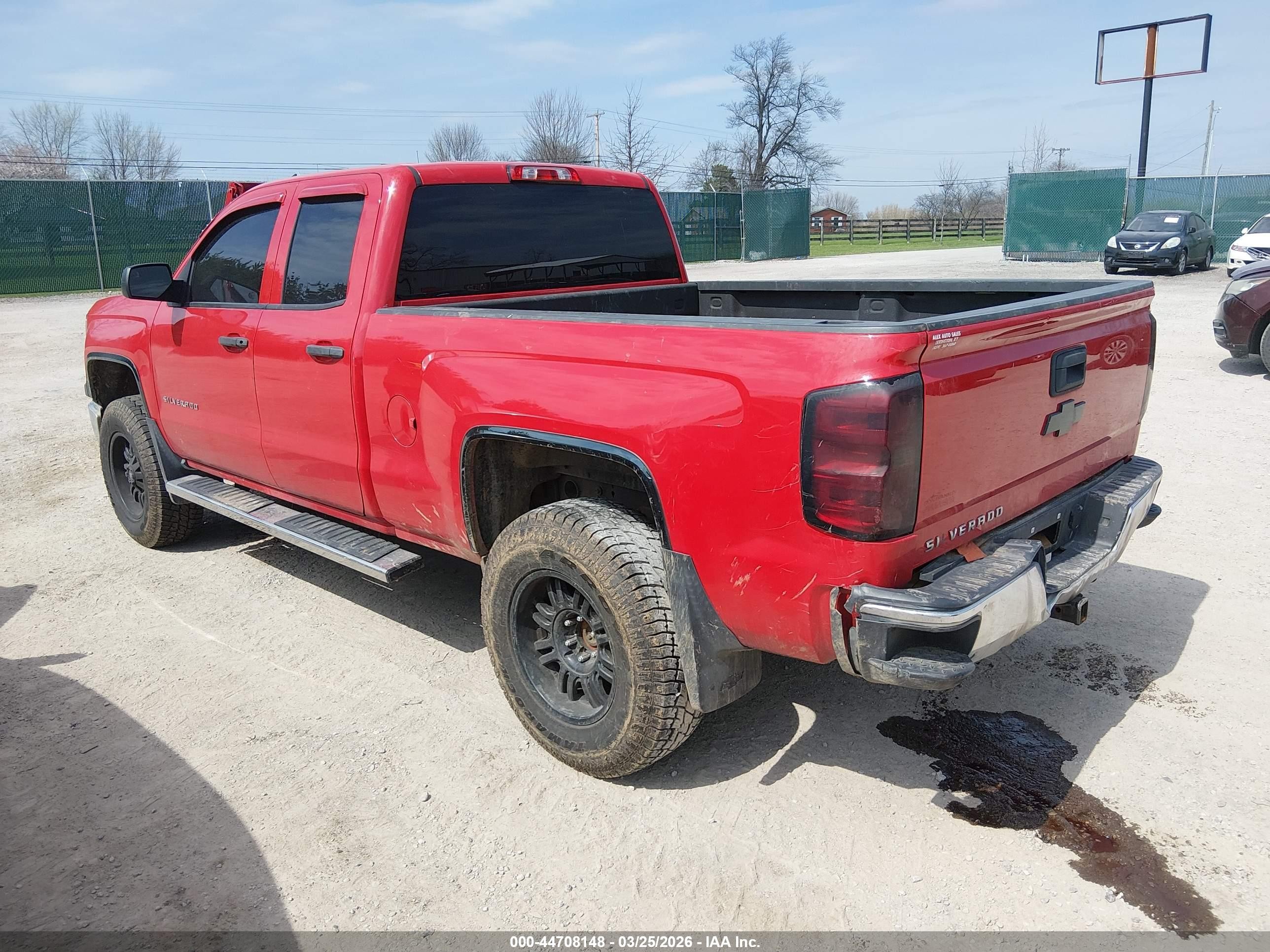 2014 Chevrolet Silverado 1500 Work Truck 1wt/work Truck 2wt Red vin: 1GCVKPEC0EZ184659