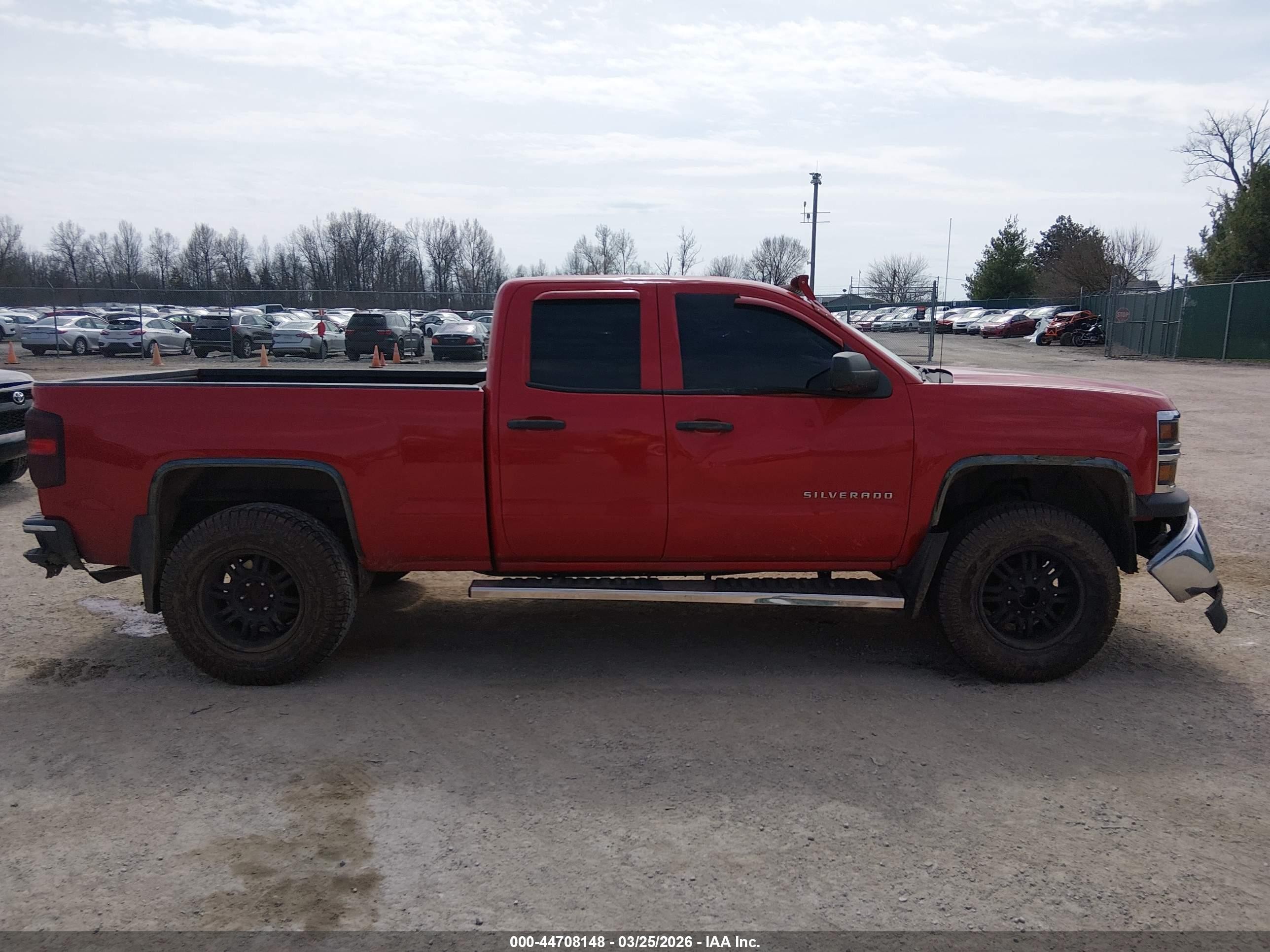 2014 Chevrolet Silverado 1500 Work Truck 1wt/work Truck 2wt Red vin: 1GCVKPEC0EZ184659