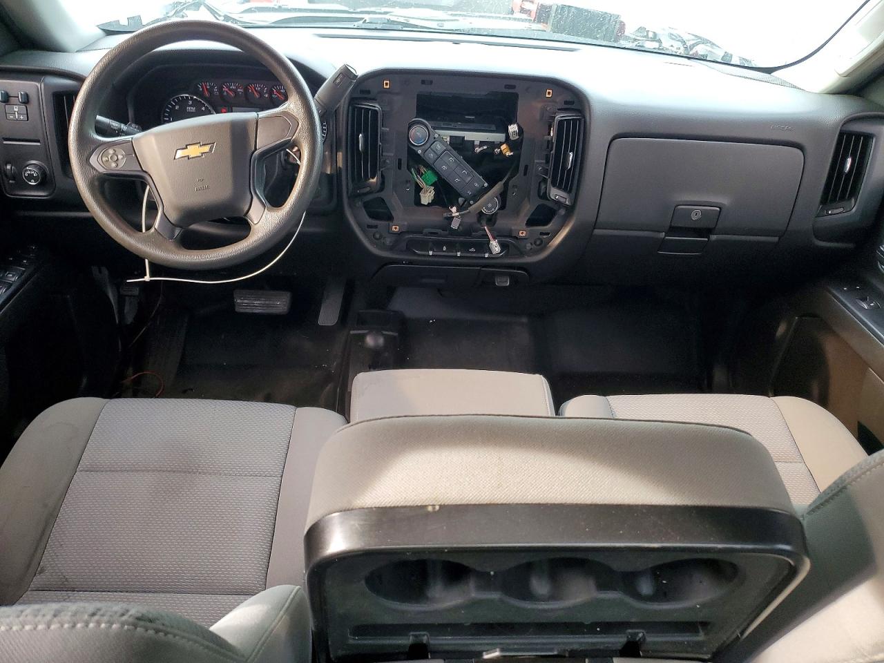 2015 Chevrolet Silverado K1500 Silver vin: 1GCVKPEC1FZ213958