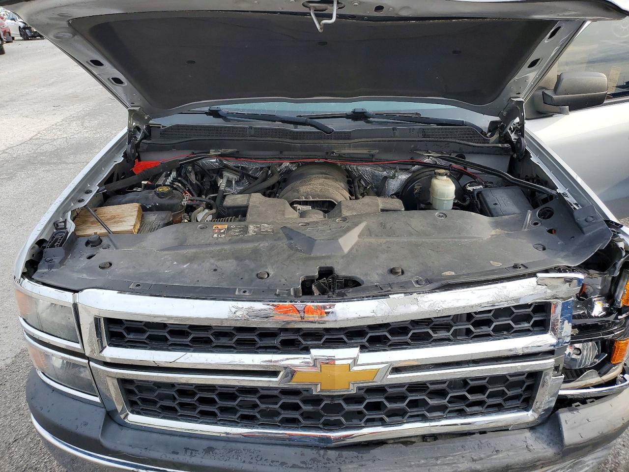 2015 Chevrolet Silverado K1500 Silver vin: 1GCVKPEC1FZ213958