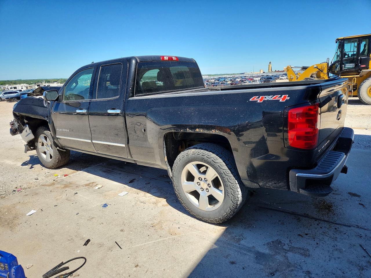 2015 Chevrolet Silverado K1500 Black vin: 1GCVKPEC1FZ316538