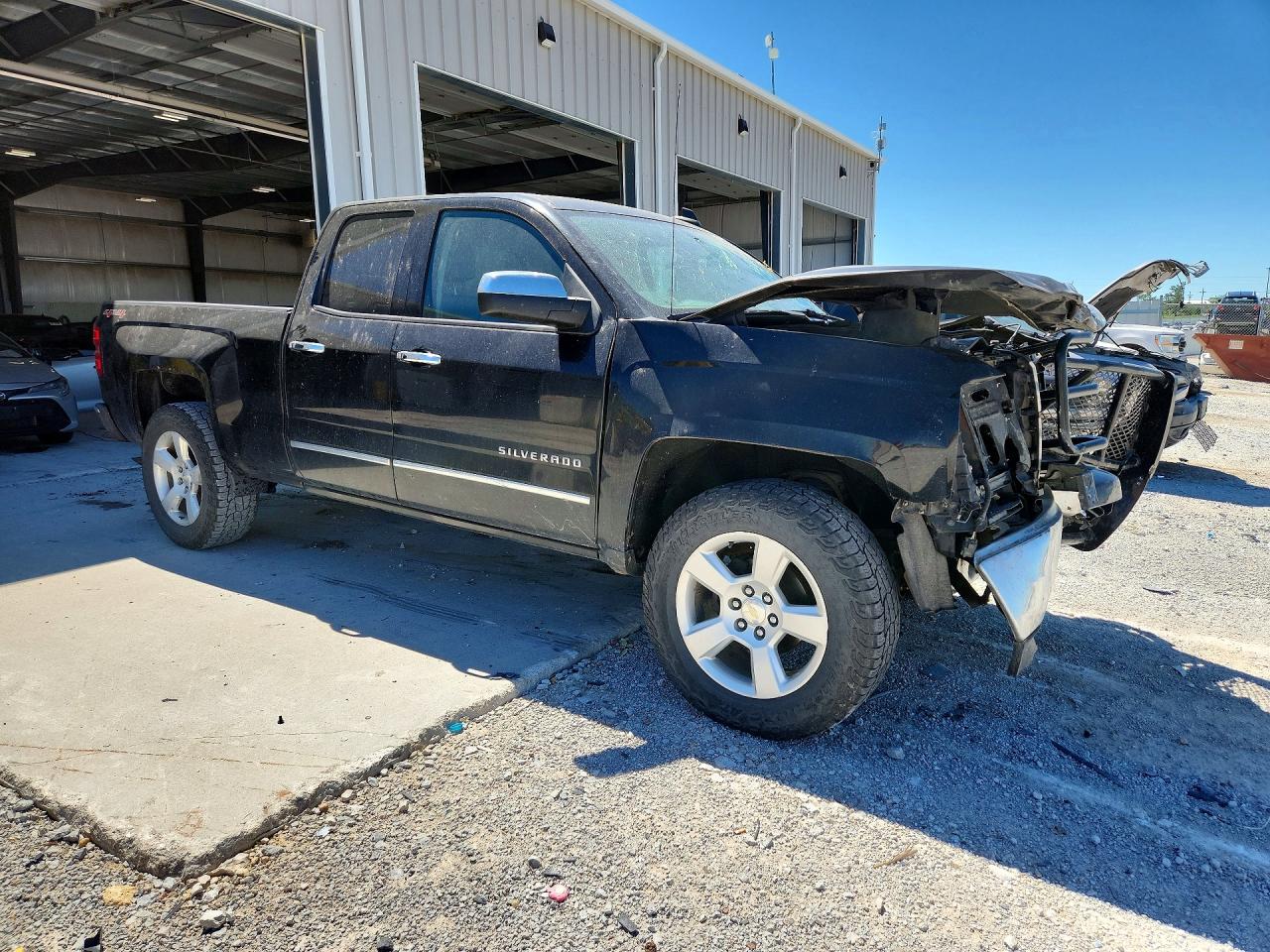 2015 Chevrolet Silverado K1500 Black vin: 1GCVKPEC1FZ316538
