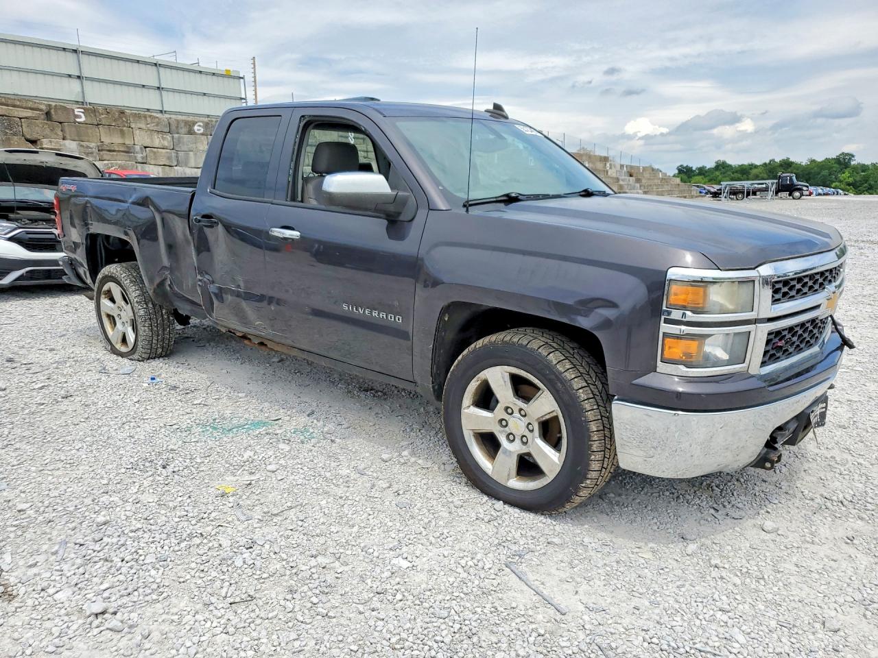 2015 Chevrolet Silverado K1500 Gray vin: 1GCVKPEC1FZ372463