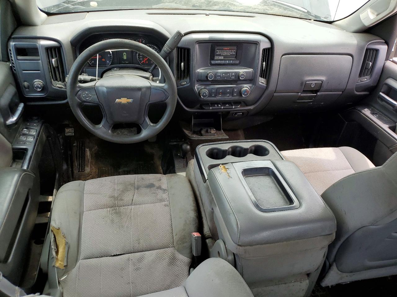 2015 Chevrolet Silverado K1500 Gray vin: 1GCVKPEC1FZ372463