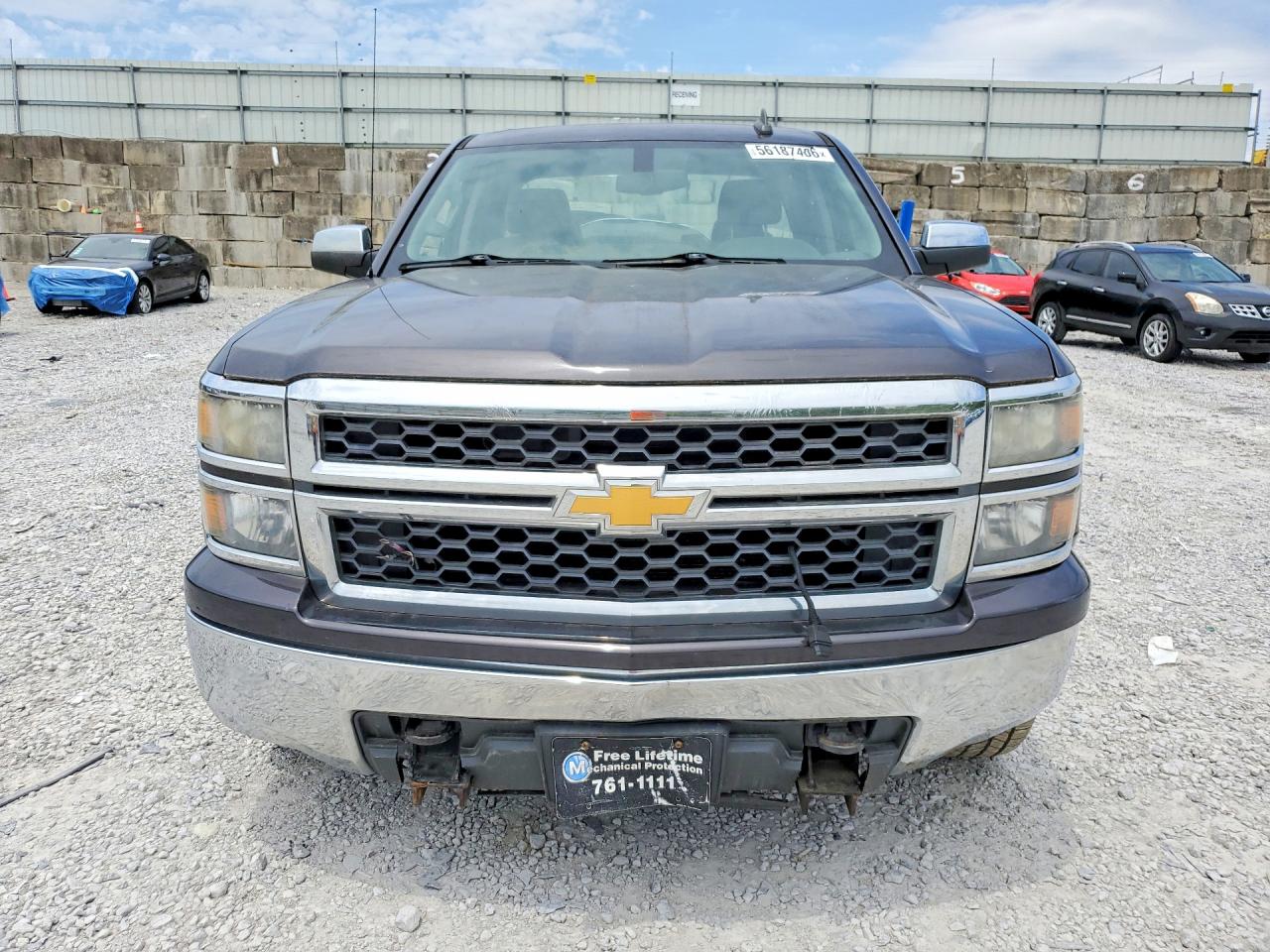 2015 Chevrolet Silverado K1500 Gray vin: 1GCVKPEC1FZ372463