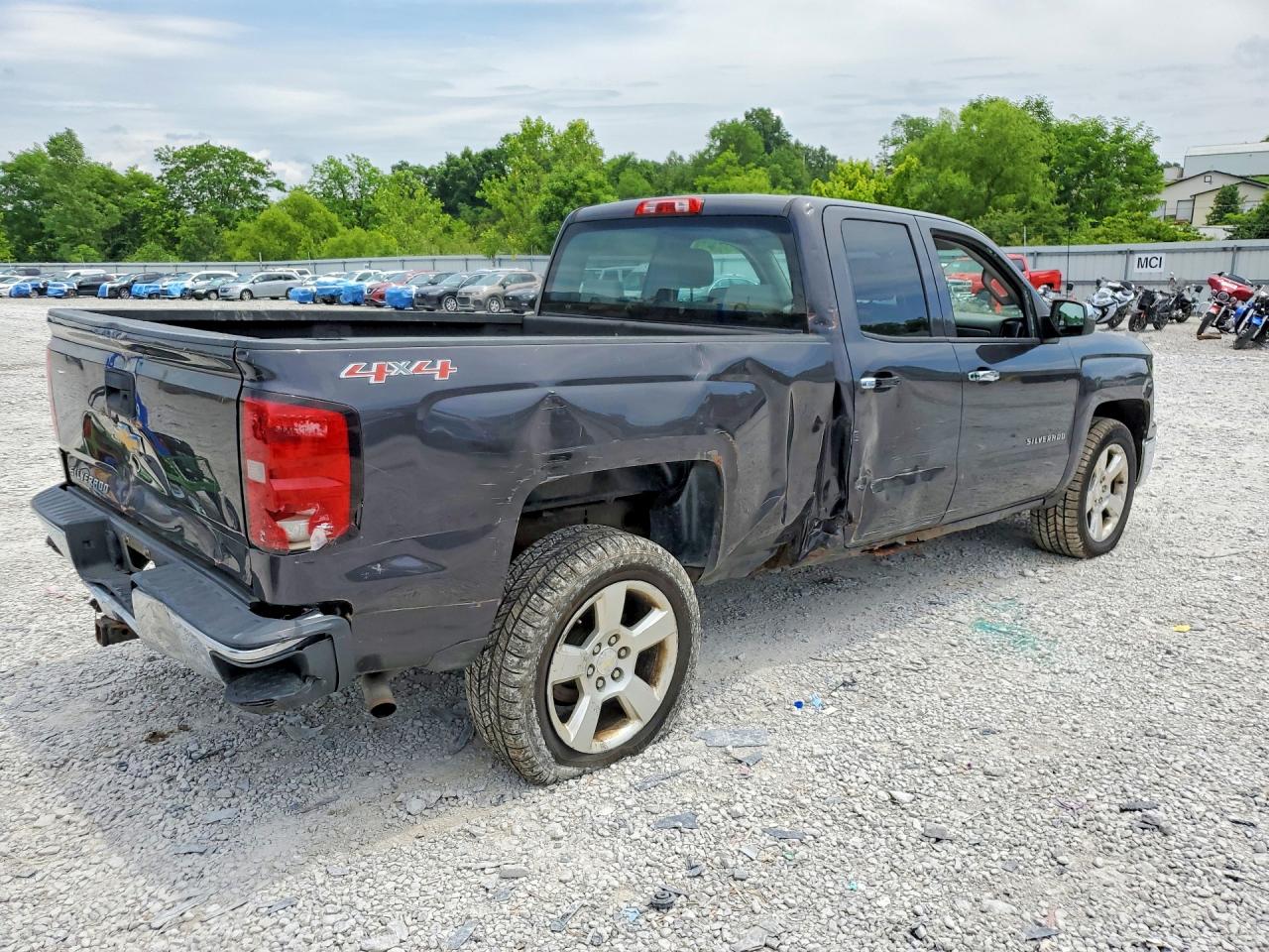 2015 Chevrolet Silverado K1500 Gray vin: 1GCVKPEC1FZ372463
