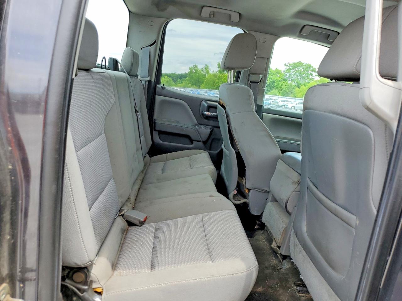 2015 Chevrolet Silverado K1500 Gray vin: 1GCVKPEC1FZ372463