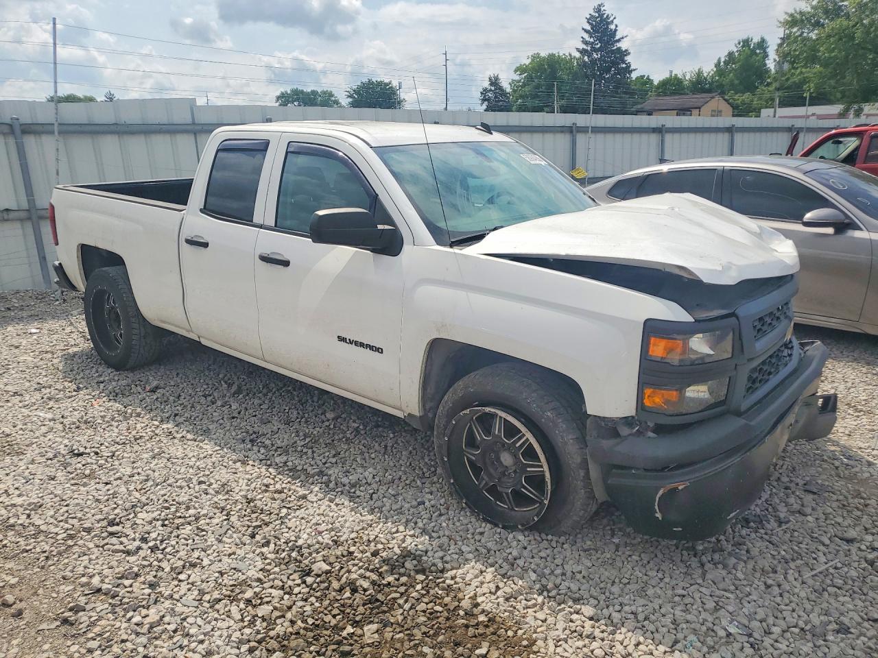 2014 Chevrolet Silverado K1500 White vin: 1GCVKPEC2EZ169564