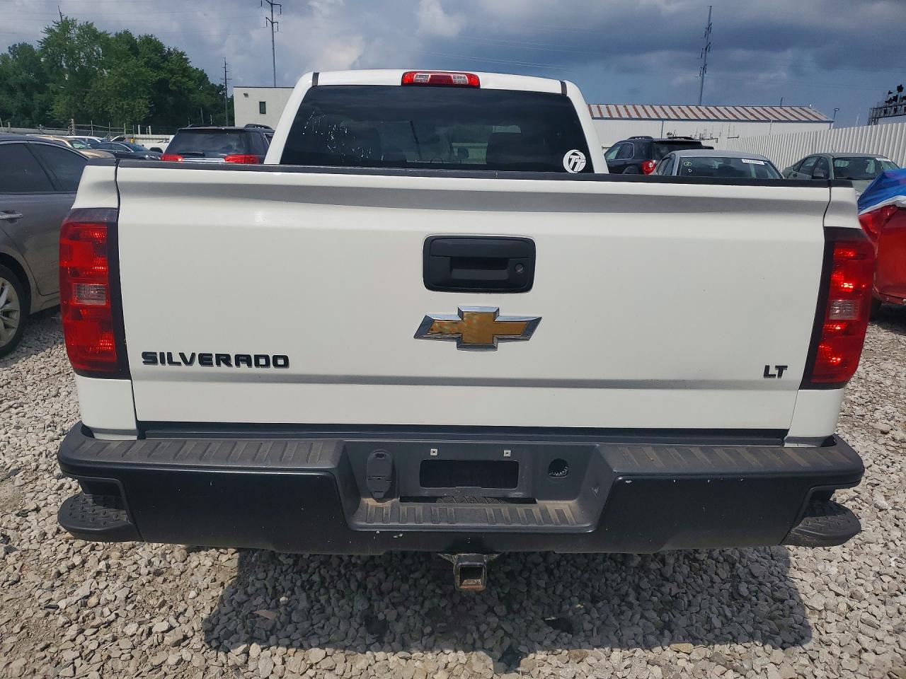 2014 Chevrolet Silverado K1500 White vin: 1GCVKPEC2EZ169564
