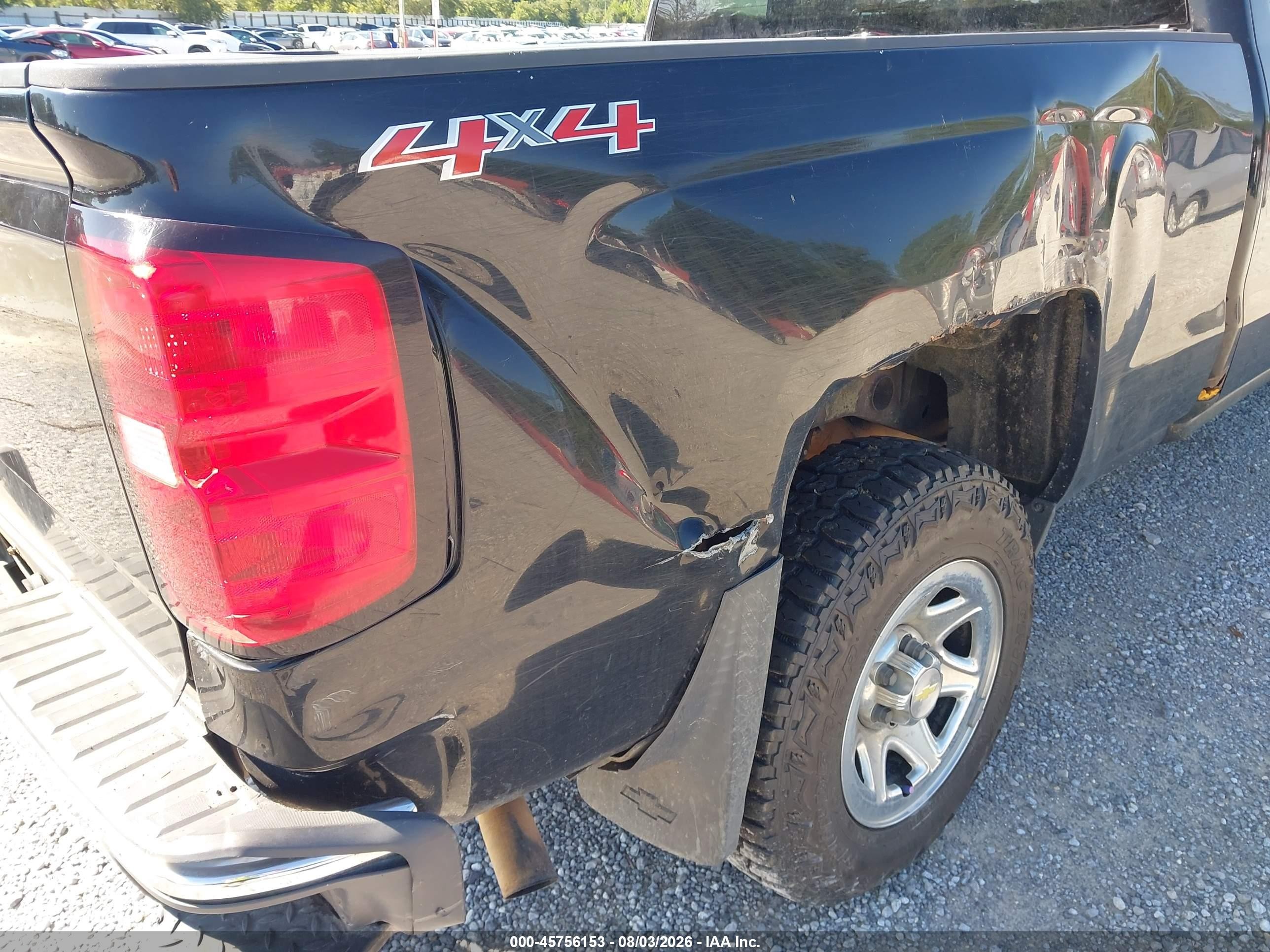 2014 Chevrolet Silverado 1500 Work Truck Black vin: 1GCVKPEC2EZ396544